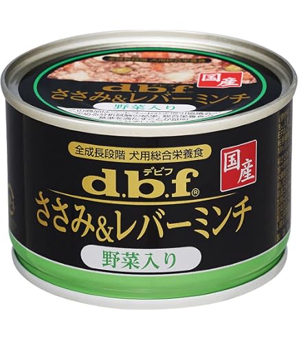 Amazon.co.jp: デビ フ 缶詰 犬 ドッグフード ささみ＆レバーミンチ